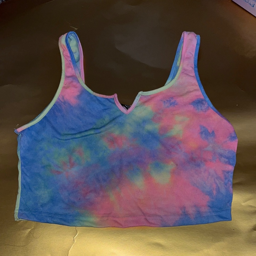 Tie Dye Cropped Top